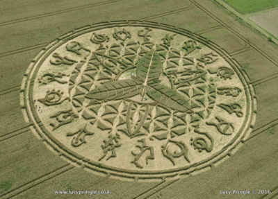 Ansty, Nr Salisbury, Wiltshire ~ Lucy Pringle Crop Circle Photography